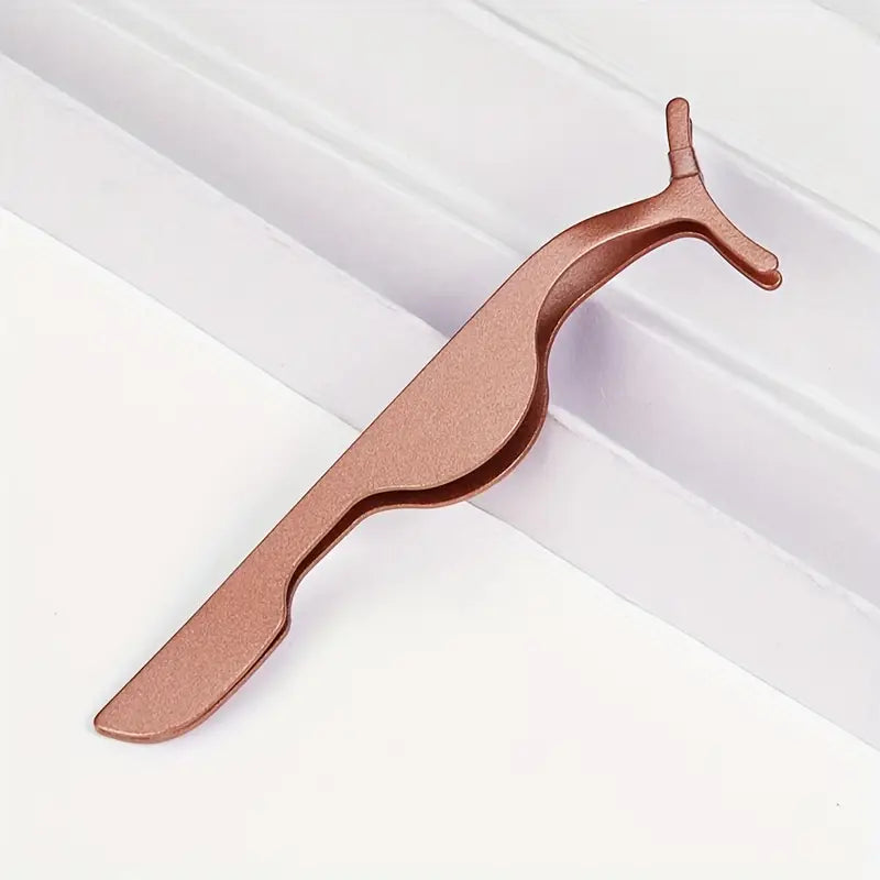 Stainless Steel False Eyelash Tweezer  ملقط الرموش الصناعية