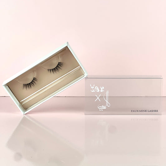 Bronze X Cali Faux Mink Lashes - Classy @ رموش طرفية