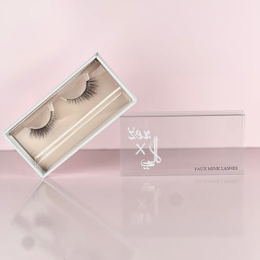 Bronze X Cali Faux Mink Lashes - Final Touch @ رموش