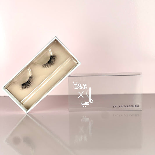 Bronze X Cali Faux Mink Lashes - Sassy Lashie @ رموش طرفية